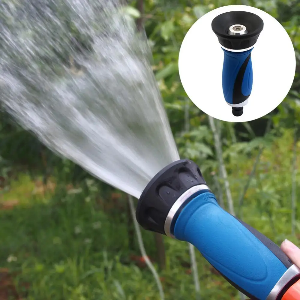 

Heavy Duty High Pressure Large Flow Hose Nozzle Wash Car Watering Garden Sprayer Watering