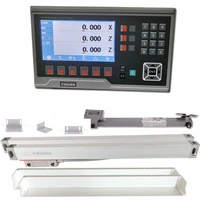 two and three axis lathe milling machine lcd cnc dro linear scale digital display electronic gate optical size