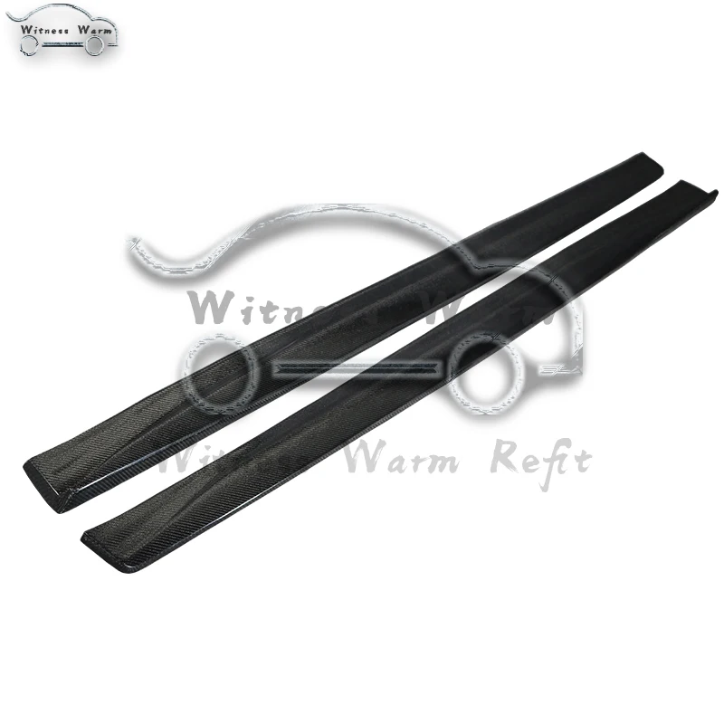 Для M4 боковые юбки из углеродного волокна Боковой бампер фартук для губ BMW F82 F83 Coupe