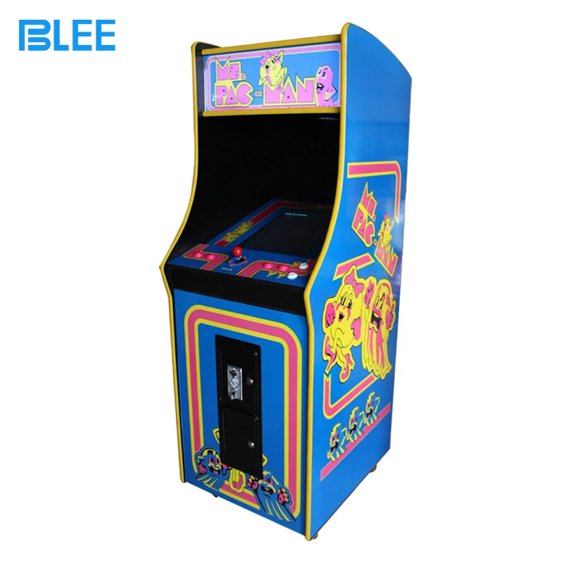 1 игрок аркадная машина Pacman в вертикальном положении с монетницей для аркадных