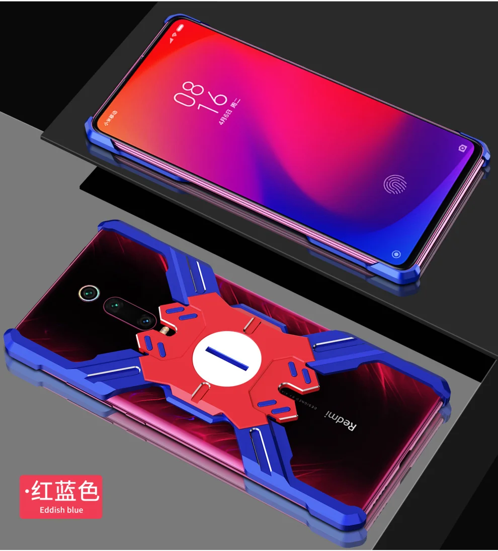 Герой Marvel Elements Алюминиевый металлический бампер чехол для Xiao mi Red mi K20/Pro/mi 9 T/mi 9 T/Pro тонкий жесткий ударопрочный чехол Сумка-бампер