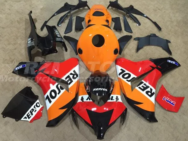 

Комплект обтекателей из АБС-пластика для мотоцикла, подходит для HONDA CBR1000RR 2008 2009 2010 08 09 10 11