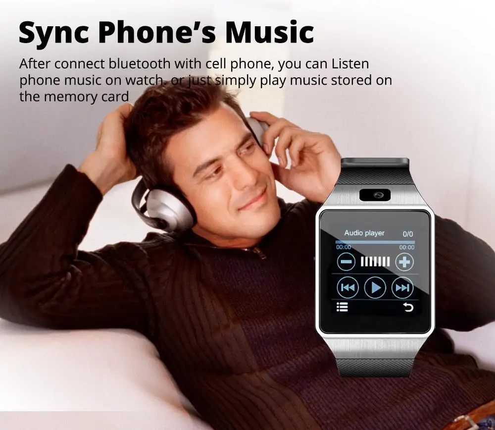 Bluetooth Смарт часы для мужчин фитнес трекер Шагомер ips HD экран с поддержкой sim карты