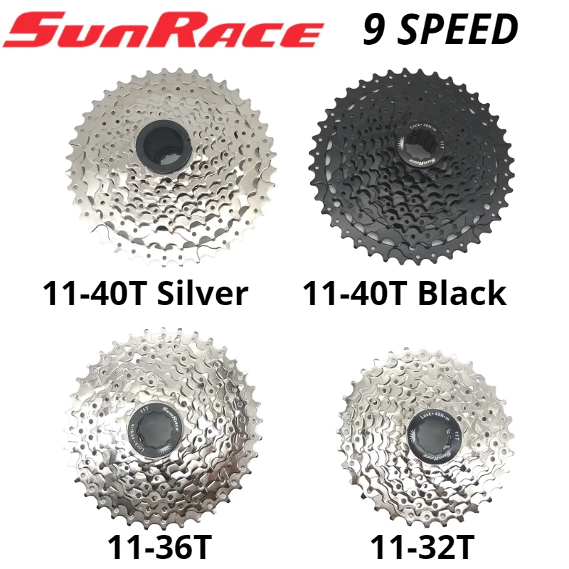 Кассета для горного велосипеда Sunrace 9 скоростей 11 32T 36T 40T s 32t 36t 40t shimano 9v|Храповик