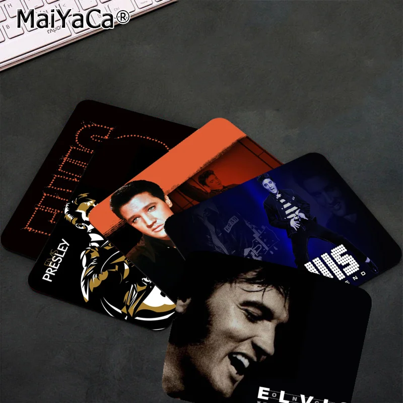 

MaiYaCa Your Own Mats Elvis Presley Durable Rubber Mouse Mat Pad Top Selling Wholesale Gaming Pad mouse