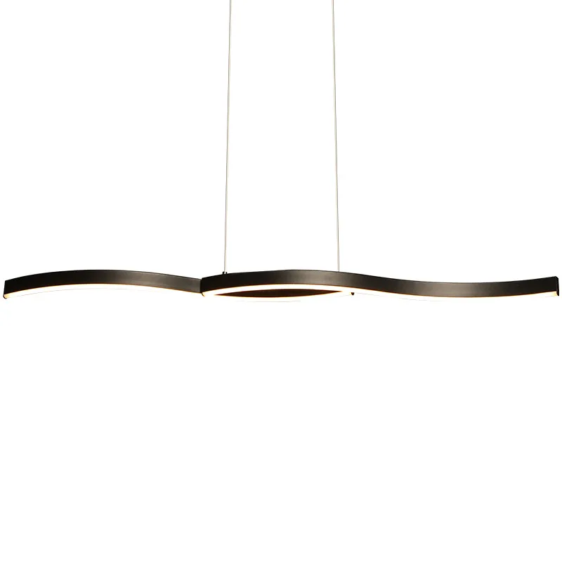 

Modern Led Pendant Lights for Living Dining Room Black/White Lustre Handing Pendant lamp Minimalism Indoor Lighting WF1028