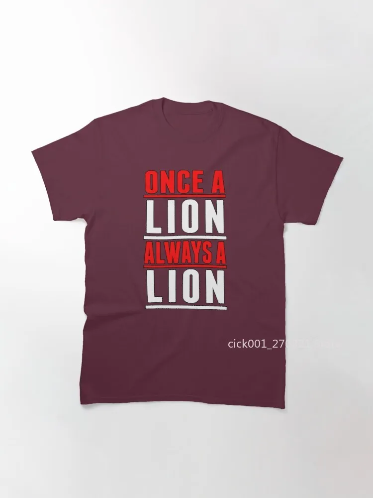 

Классическая футболка Once A Lion Always A Lion
