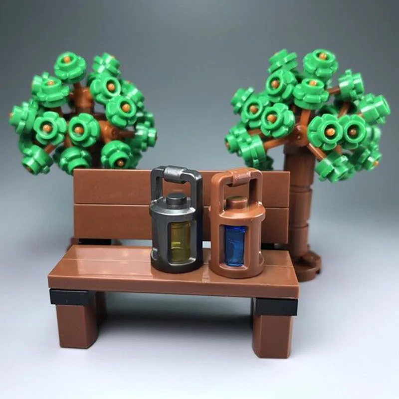 10 шт./компл. Портативный лампа прожекторный фонарь огни строительные блоки Мпц