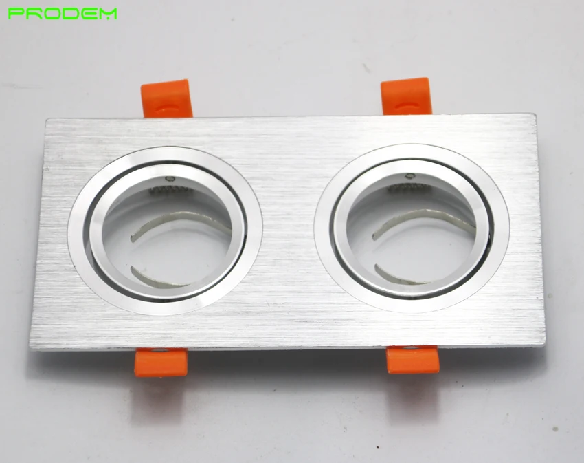 6 шт./упаковка алюминиевые светодиодные ламсветильник GU10 MR16 2 в 1 и 3 диаметр 50 мм|gu10