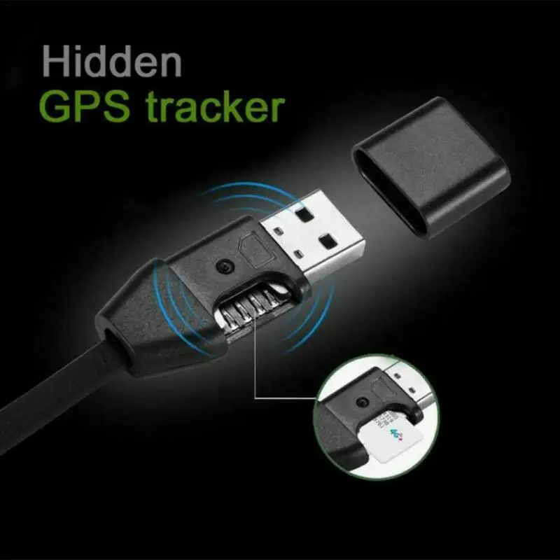 Автомобильные зарядные устройства GPS-трекер с Micro USB кабелем в режиме реального