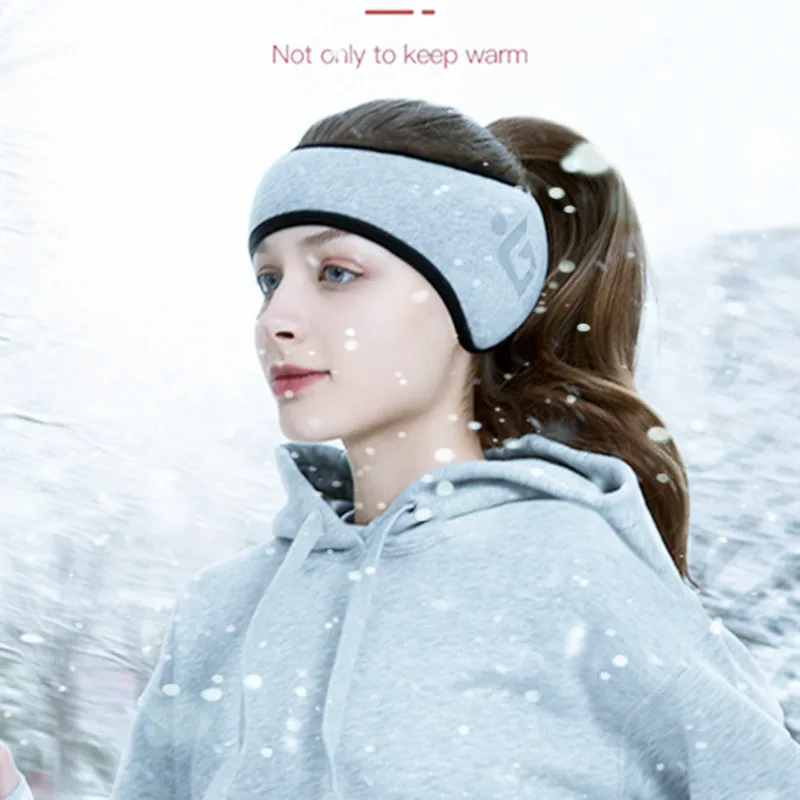 Зимние теплые наушники спортивные защита ушей плюшевые ветрозащитные и