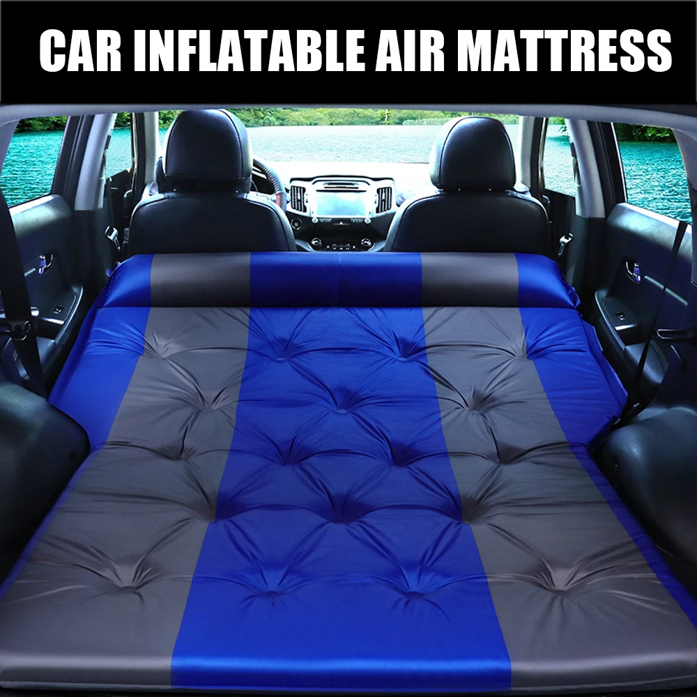 For Self-Driving Tour Yoga Camping SUV Special Air Mattress Car Travel Bed Multi-Function Auto Air Mattress Automatic Inflatable