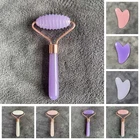 Инструменты для ухода за кожей лица, ролик для гуаша, скребок для тела, шеи, похудения, антицеллюлитный массаж, уход за кожей