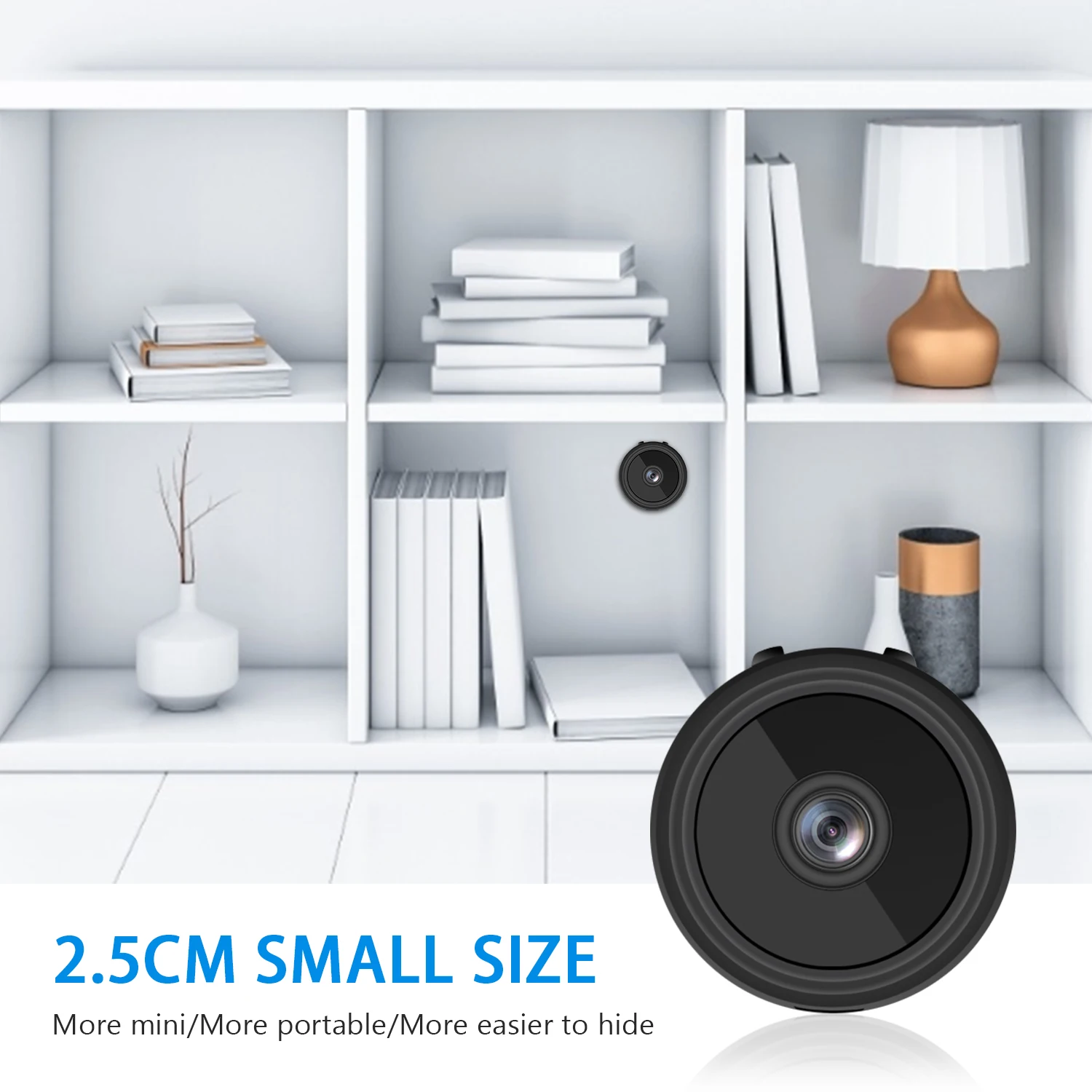 Беспроводная мини камера видеонаблюдения с Wi Fi HD 1080P|Камеры видеонаблюдения| |