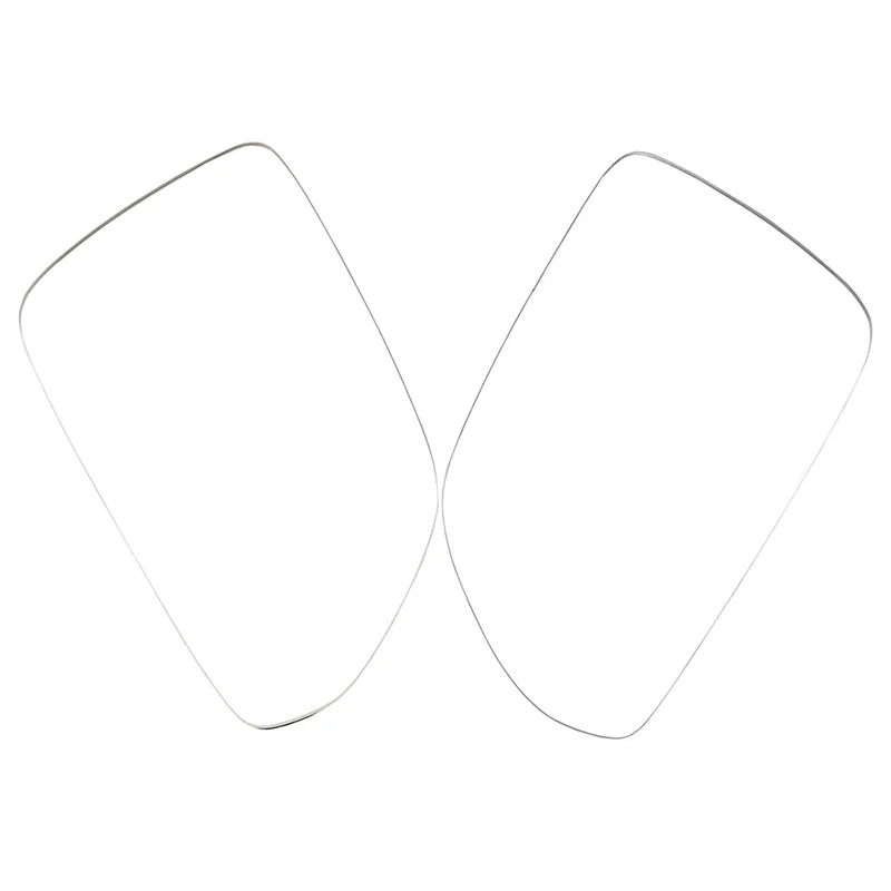 Белое Автомобильное зеркало заднего вида POSSBAY боковое стекло с подогревом для VW