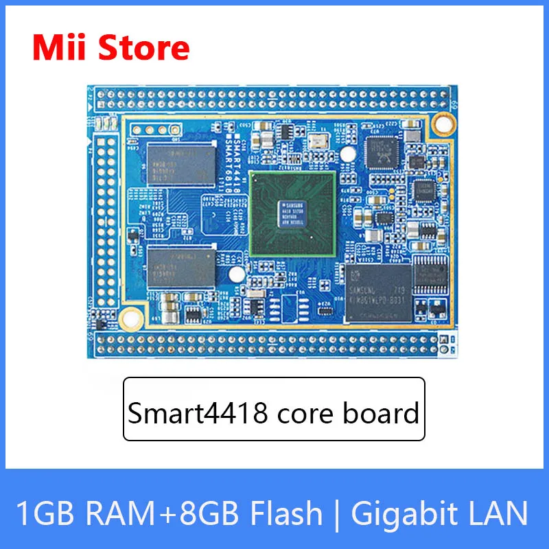 Friendly Smart4418 core board With Linux-4.4 GPU accelerated AI computing Development Board, support Android 7.0 Ubuntu OpenWrt