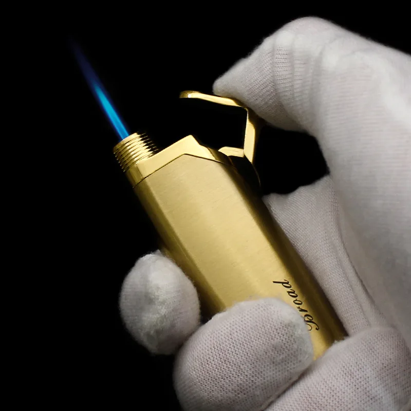 

Torch Lighter Windproof Cigarette Lighters Refillable Butane Gas Jet Lighter Smoking Gadgets