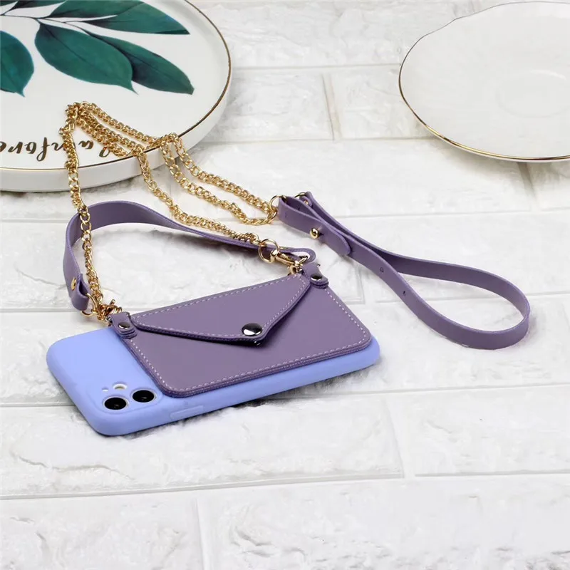 Case For Huawei Mate 10 20 Lite Fashion Portable Slung Wallet Back Cover on Funda P20 P30 P40 Pro Coque | Мобильные телефоны и