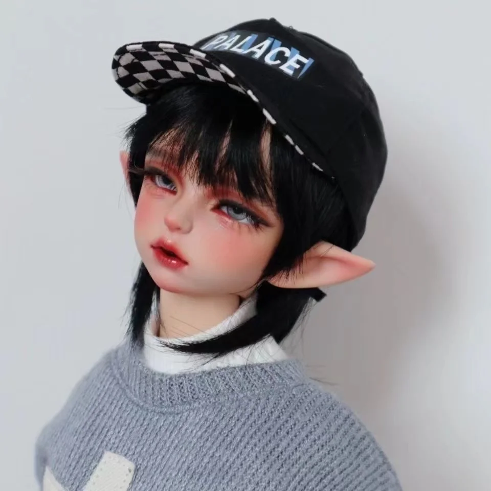 Мужская кукла с короткими волосами Детские волосы молочный шелк