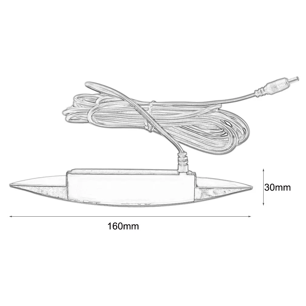 

4 Pcs Automobile Truck Vehicles Bright Car Wheel Eyebrow Shape Lamp Car LED Wheel Lights Decorative Lights Warning Lamp