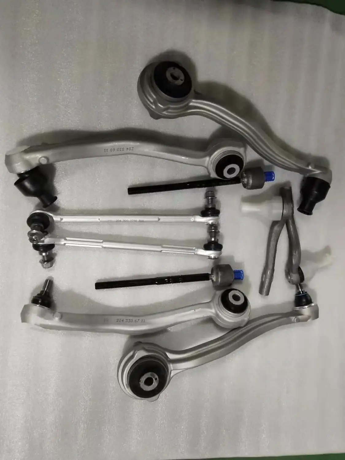 Новый комплект подвески 10 шт. для C230 C240 CLK350 C55 AMG MERCEDES W203 W209 W204|Рычаги управления и