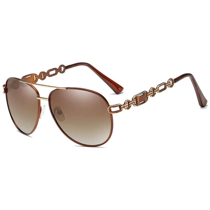 

Brand Design Women Polarized Sunglasses Vintage Metal Hollow Driving Sun Glasses UV400 Shades Eyewear gafas de sol mujer