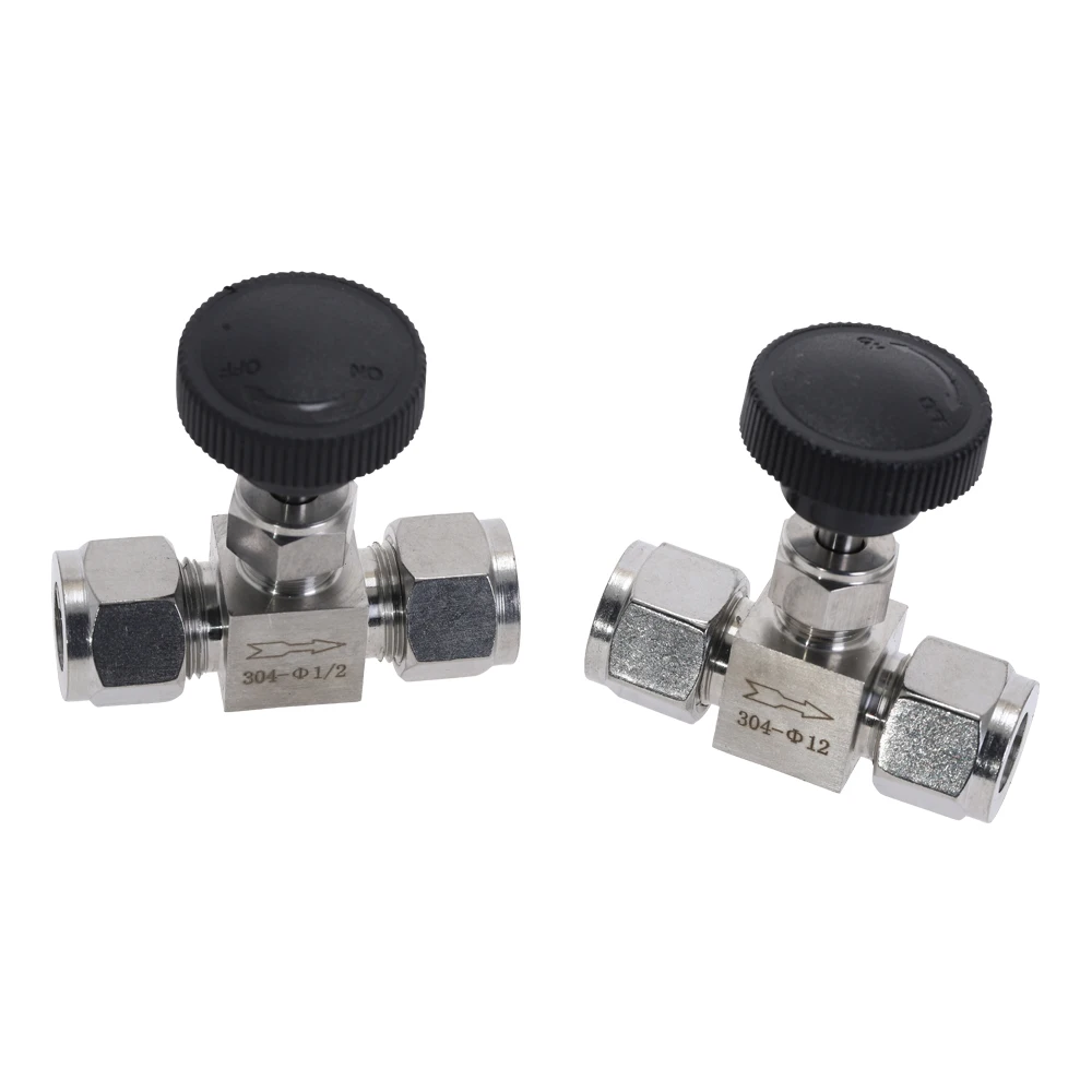 

Adjustable Needle Valve O.D 3 4 6 8 10 12 Mm 3/8" 1/2'' Inch Tube Kitchen Shutoff Compression Switch Fifing 304 Acid Set Crane