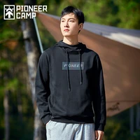 pioneer camp 2021 new styles hoodies men spring streetwear hip hop black hooded mens clothing als105215