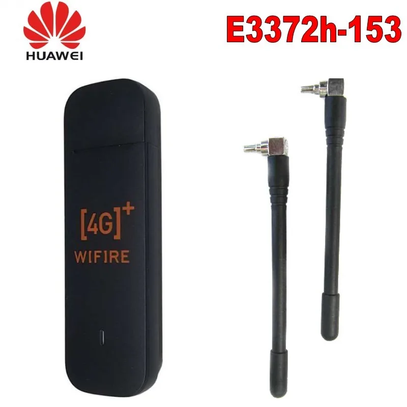 Разблокированный Huawei E3372h-153 4G USB модем 4g карта E3372 мобильный широкополосный модемы