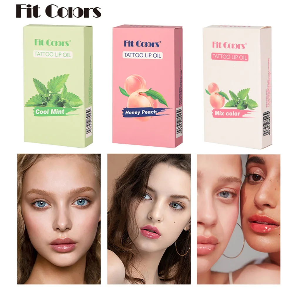 

3 Colors Matte Lipstick For Lips Cigarette Case Design Lip Tint Disposable Cotton Lip Gloss Waterproof Liquid Lip Balm TSLM1
