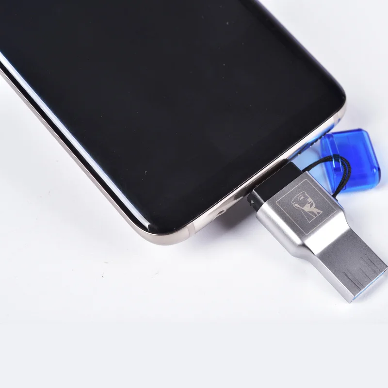 Устройство для чтения карт Micro SD Kingston USB 3 1 Type A и C двойной интерфейс 0 устройство