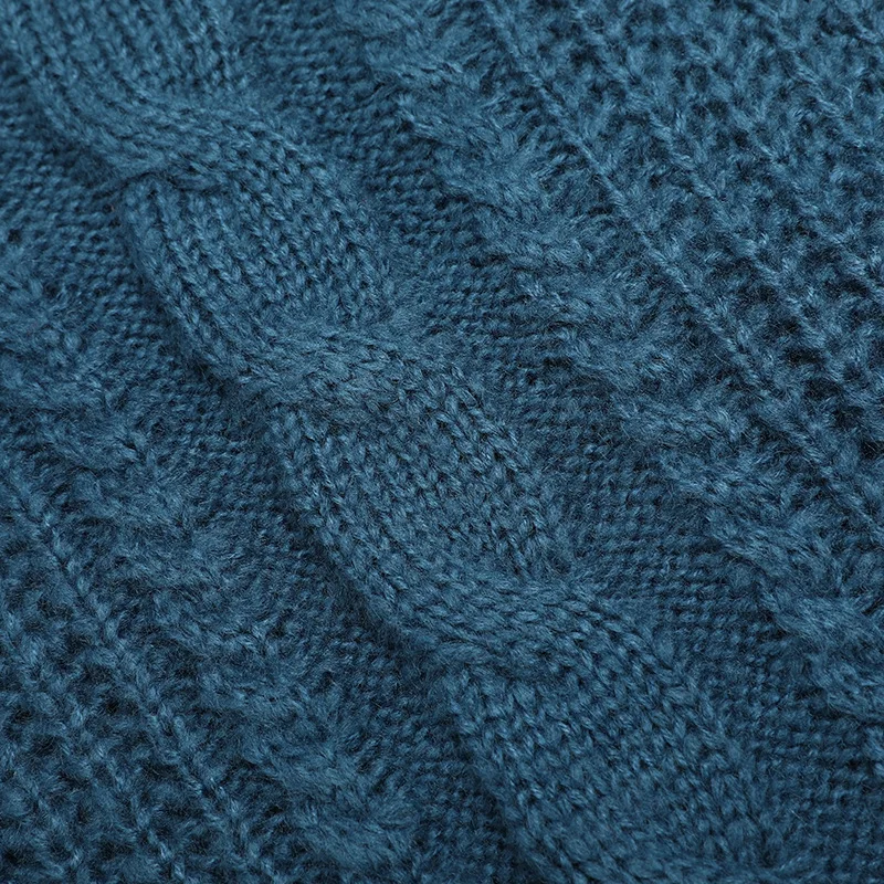 

2020 High Collar Sweater Women Autumn Winter Fashion Knit Pullover Sweater Long Sleeve Thread Thick Knit Bottoming Sweater A669