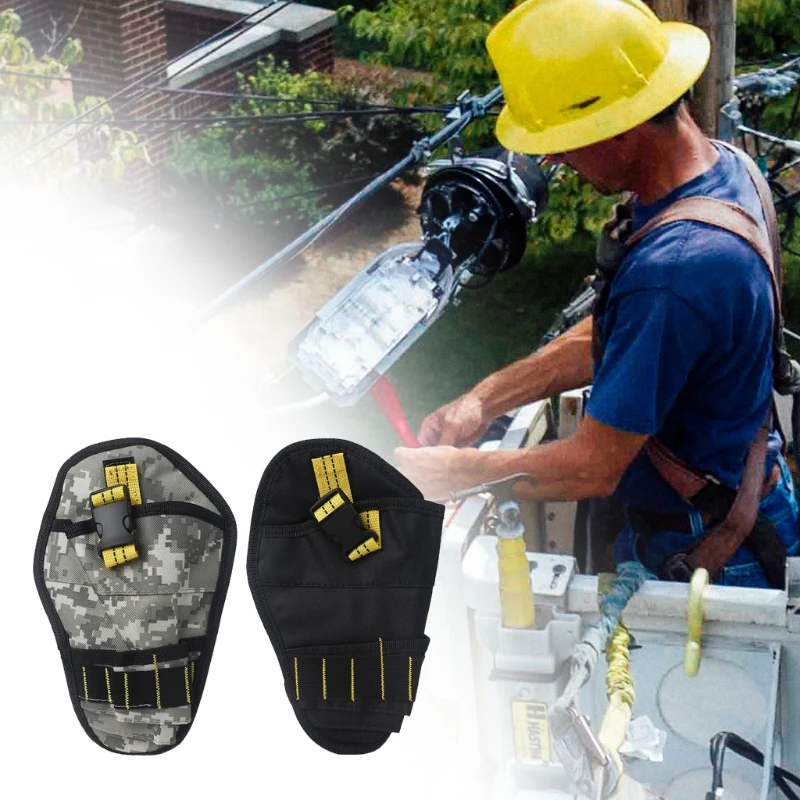 

2021 New Lightweight Durable Dacron Waist Tool Bag Electric Tool Pouch for Enginee