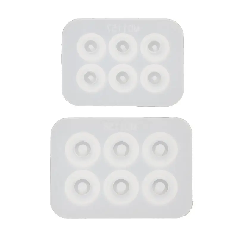 Бубусины с большими отверстиями силиконовая форма подходящая для изготовления