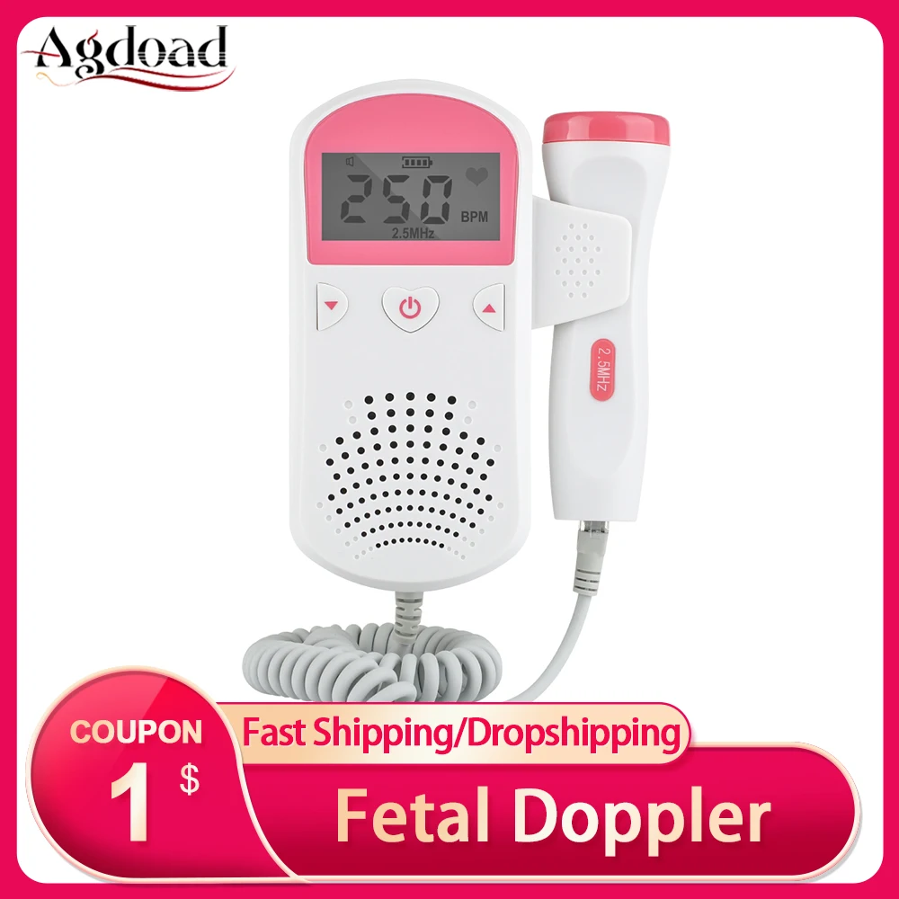 

Фетальный допплер 2,5 МГц фетальный домашний монитор сердечного ритма для беременных детский детектор сердечного ритма без излучения