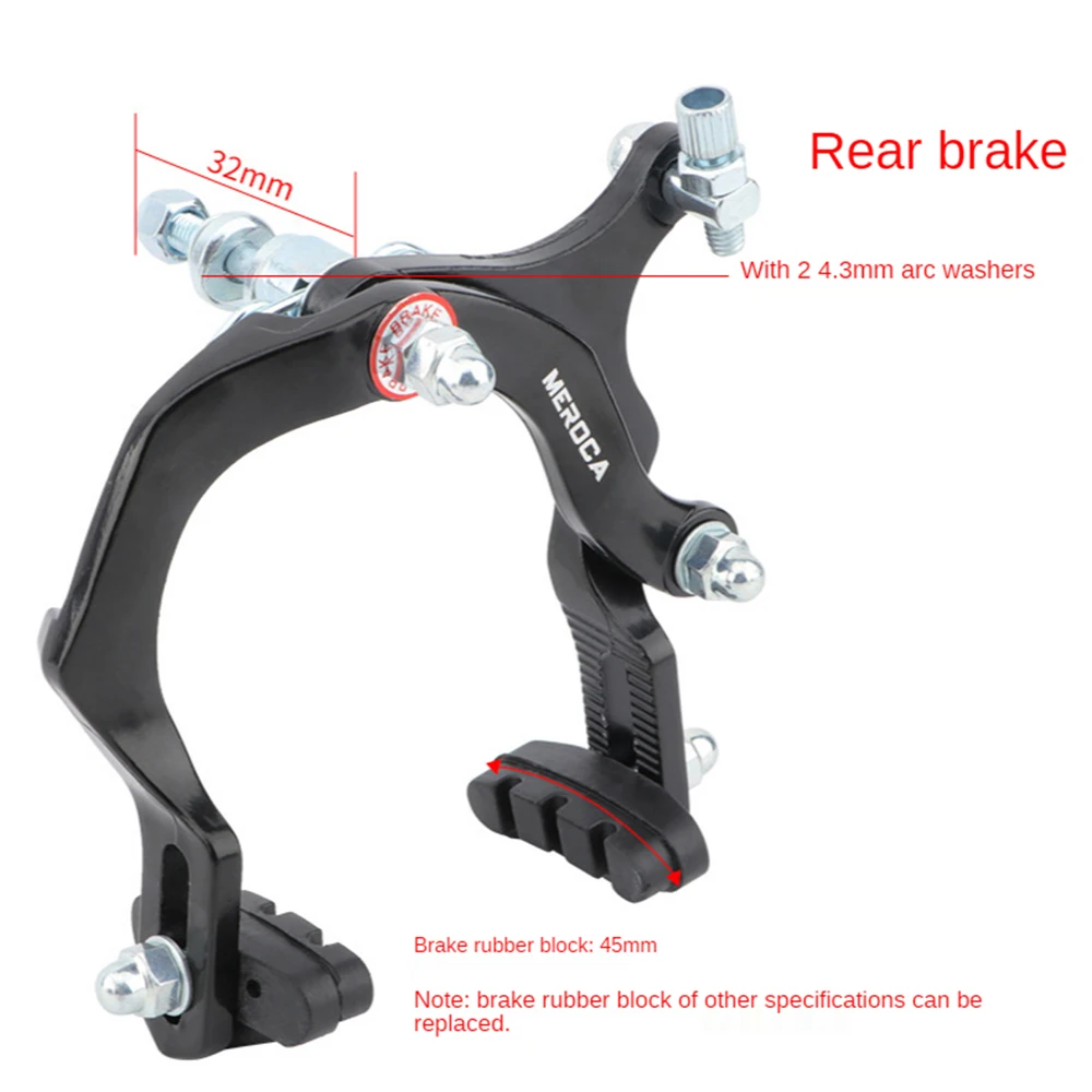 

Catazer Bicycle V Brake Calipers Brake with Aluminum Alloy for Road Bike Mechanical Caliper Cycling Accessories