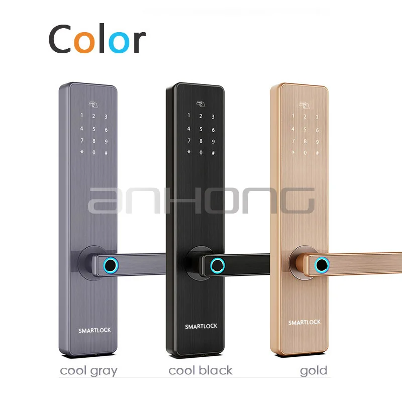 Приложение дистанционное управление Bluetooth шлюз дверной замок отпечатков пальцев