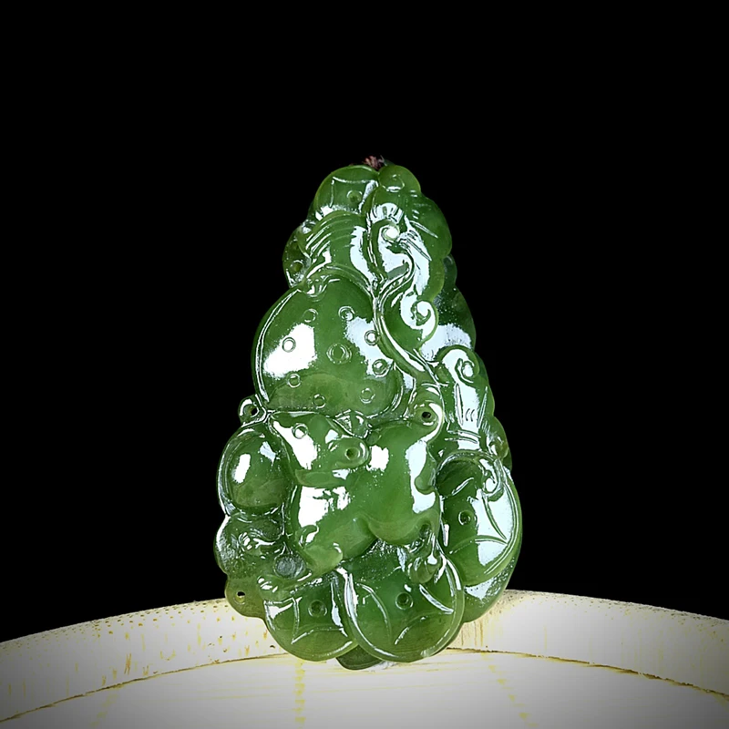 Натуральная яшма из хэтяня крыса удачи Мужская ручная резка уникальное