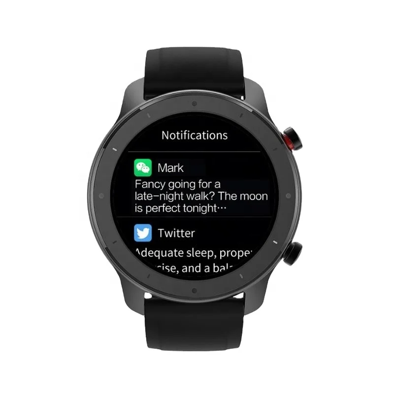 

Умные часы Amazfit GTR, 47 мм, водостойкие до 5 атм