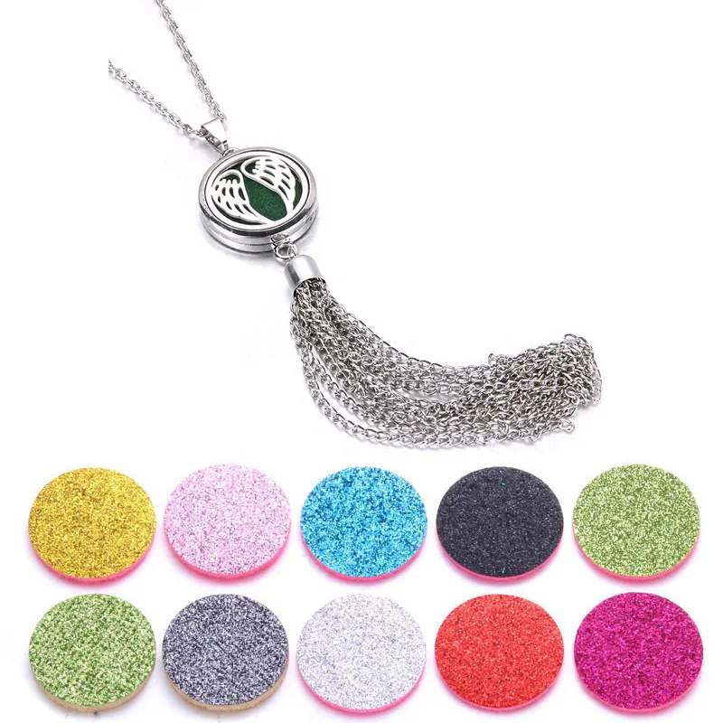 Женское ожерелье с подвеской ароматические духи эфирное масло диффузор медальон