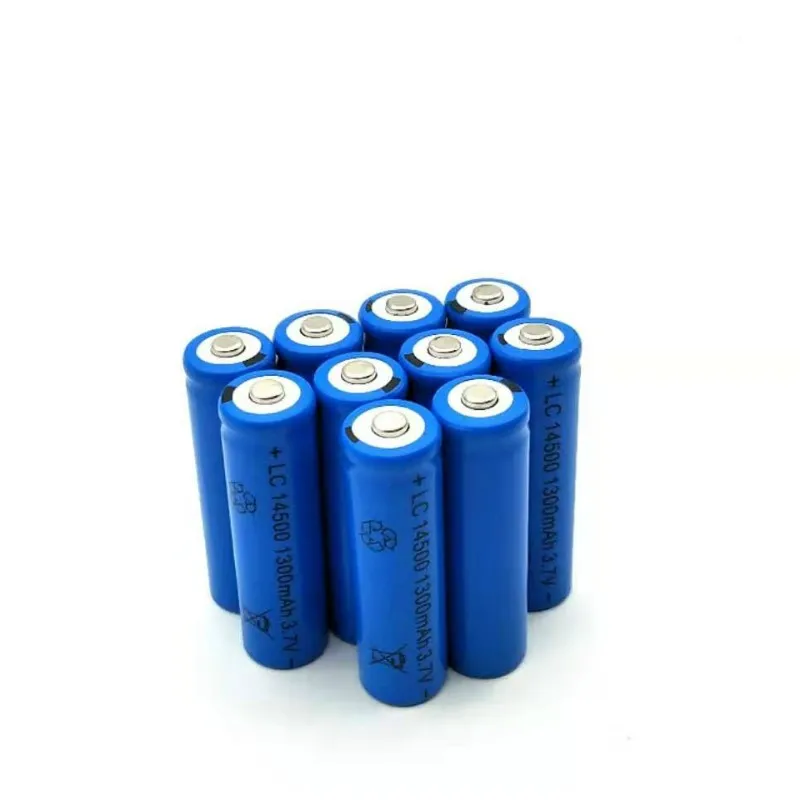 OOLAPR 4 упаковки много 14500 батарея 3,7 V 1300mAh батарея для камеры для игры