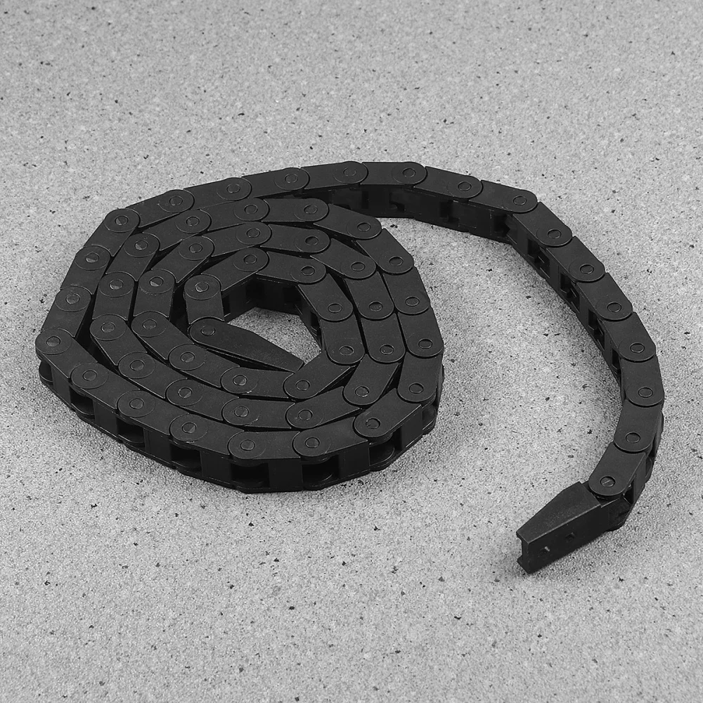 

UEETEK 1PC 7x7mm Semi-Enclosed Interior Opening Nylon Drag Chain Towline Printer Accessory for 3D Printers