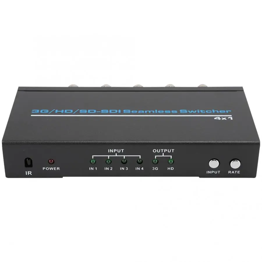 HD Дисплей аксессуары 4-в-1 AM-S41SL SDI черный бесшовных металлических переключатель