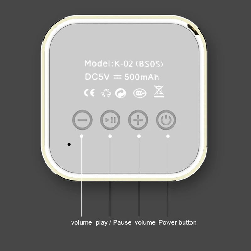 BS05 беспроводной Bluetooth динамик 1 + серия мини стерео портативный сабвуфер музыка