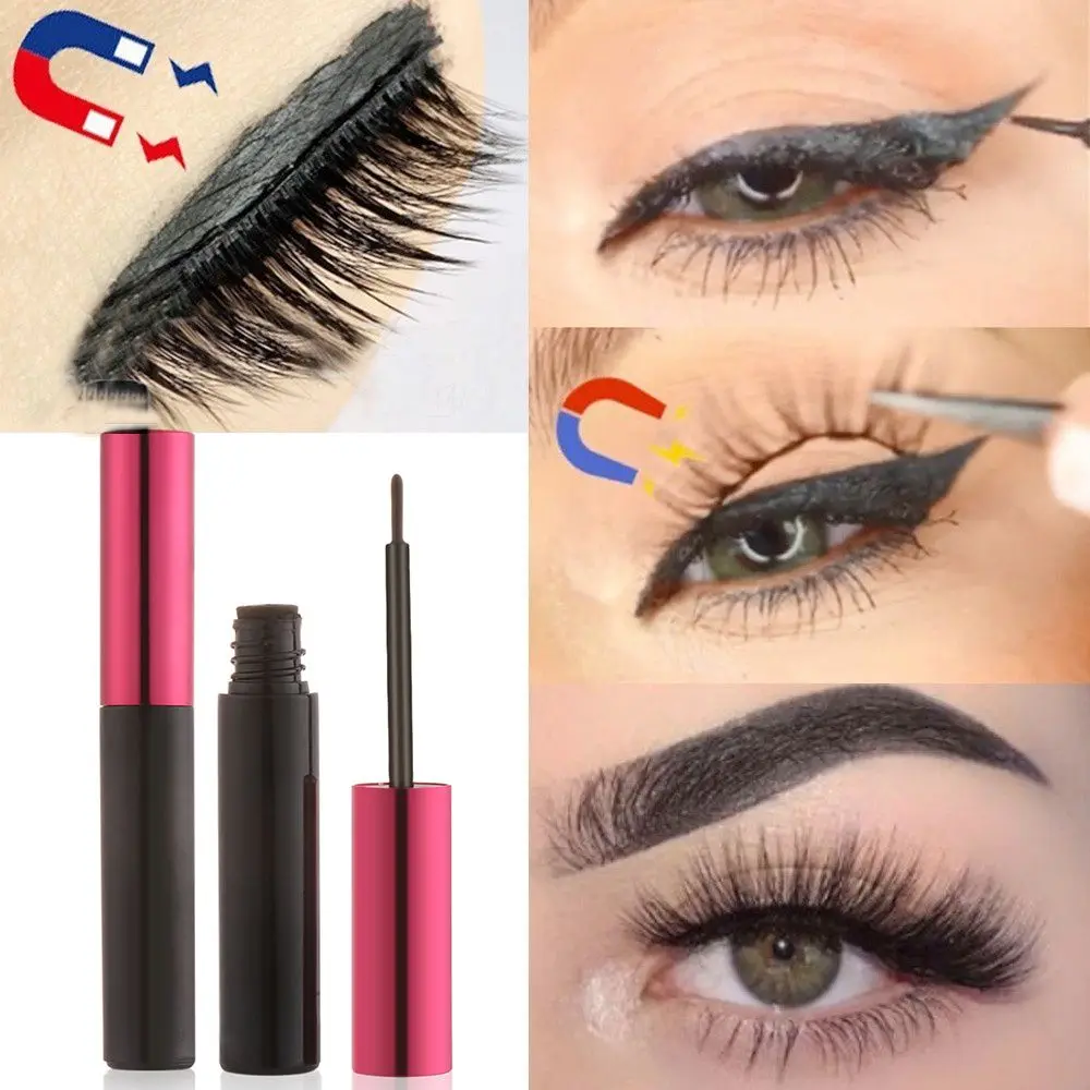 

Eye Makeup Tools No More Messy Smudge proof Long Lasting Magnetic Eyeliner Magnetic Eyelashes No Glue Needed Waterproof