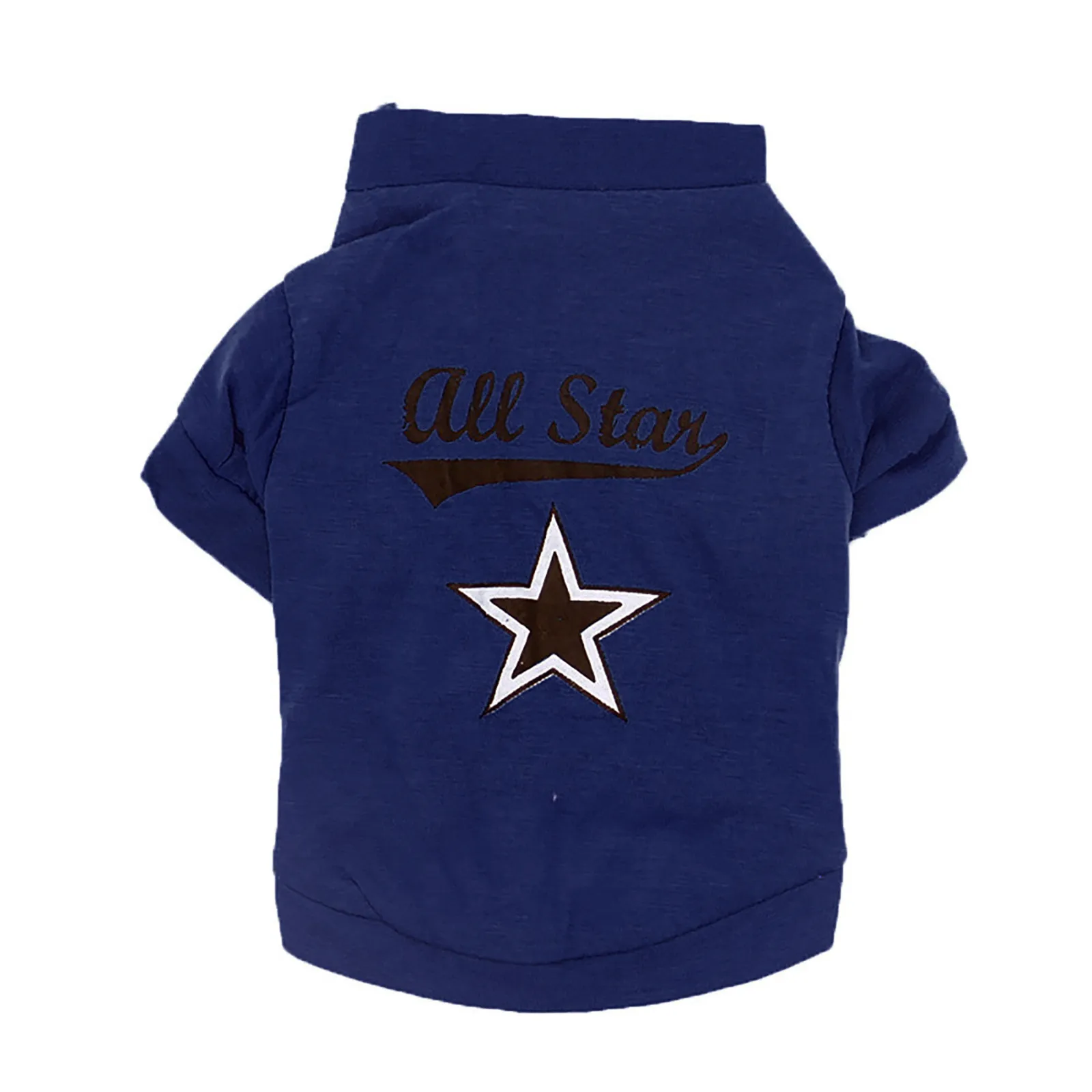 Маленький свитер для собаки одежда модный костюм Щенок Кот с надписью All Star