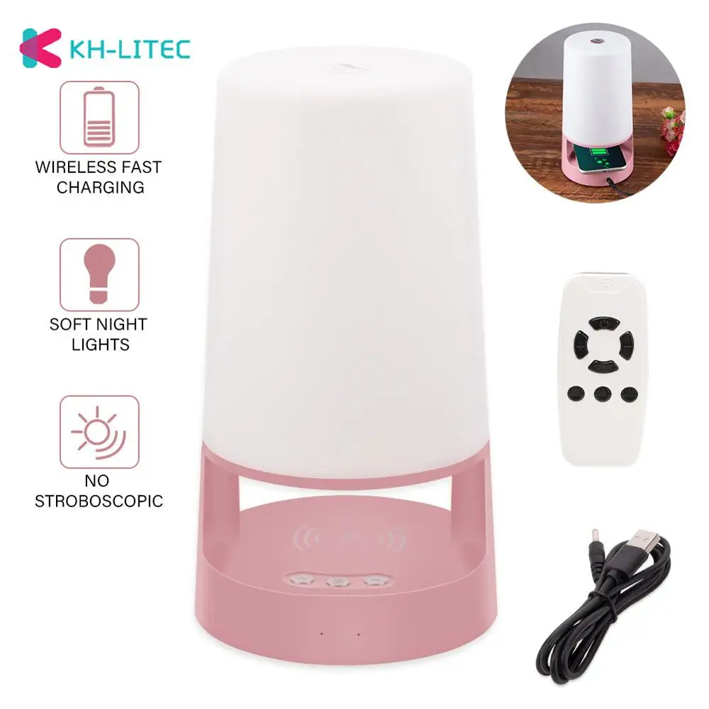 

USB Rechargeable LED Night Light Reading Lantern Lamp Table lights Creative Home Decor Bedroom Lover Children Gift