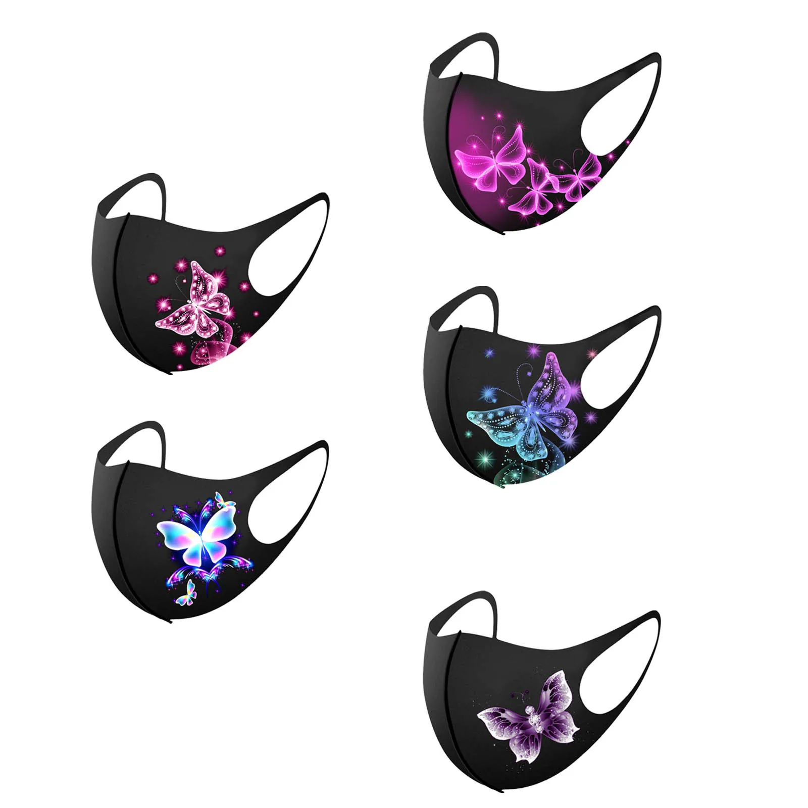 5 шт. рождественские уличные маски-бабочки украшения для дома Счастливого