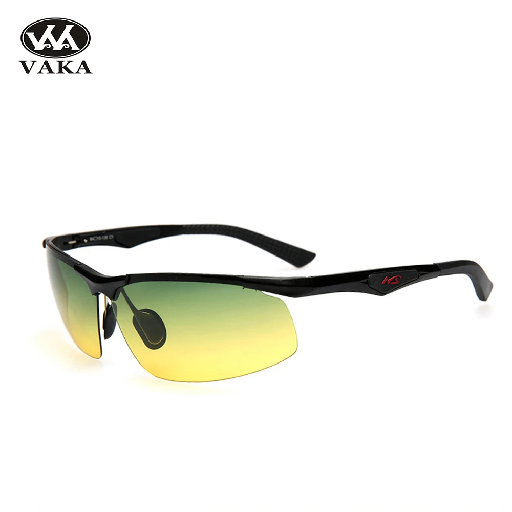 

Мужские поляризационные солнцезащитные очки, брендовые солнцезащитные очки для дня и ночи с линзами UV400