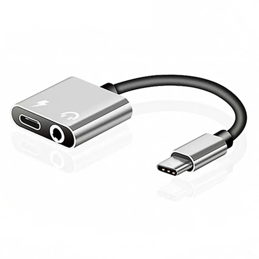 Usb type C аудио адаптер тип c до 3 5 мм разъем для наушников конвертер кабель samsung S8 huawei